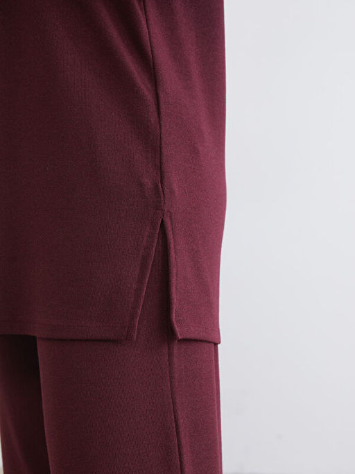 Bisiklet Yaka Kad?n Sweatshirt Tunik