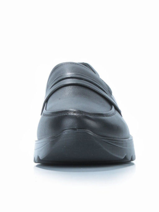 03-5309 BLACK Полуботинки женские (натуральная кожа)