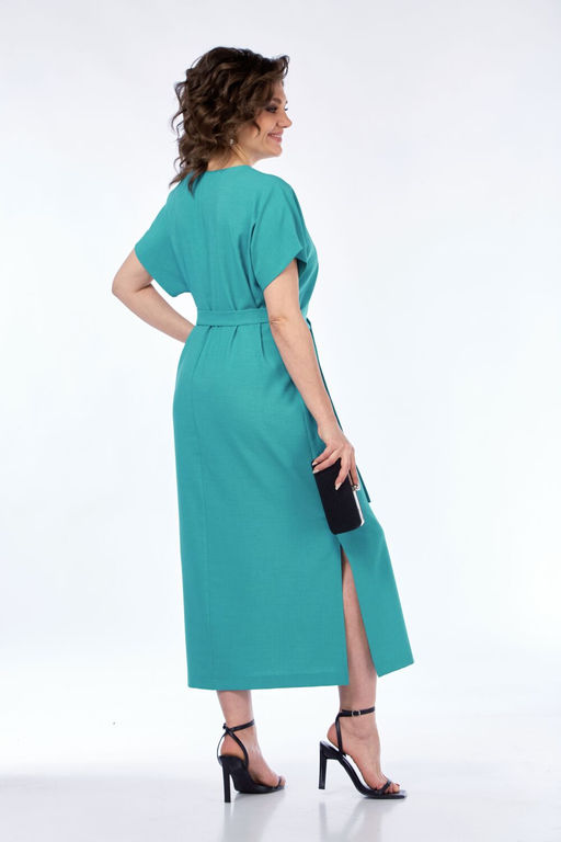 Платье BAGIRA ANTA 1031 бирюза  фото 7