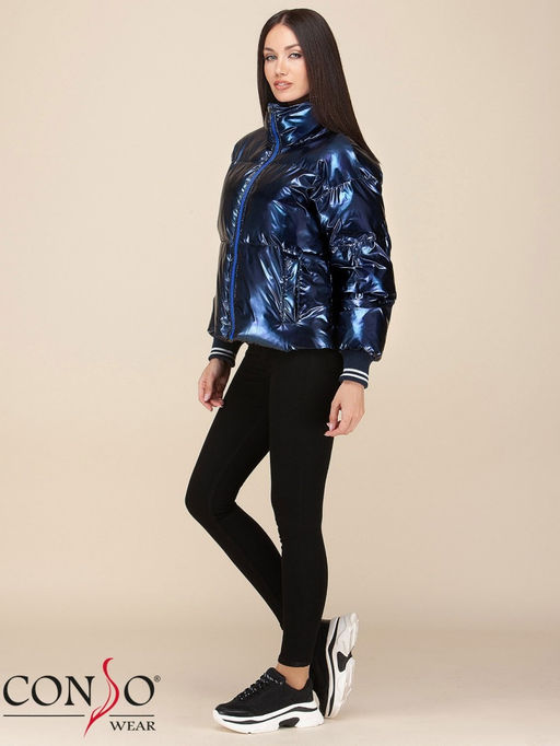 Conso/WES 190546 - shiny navy Куртка утепленная женская