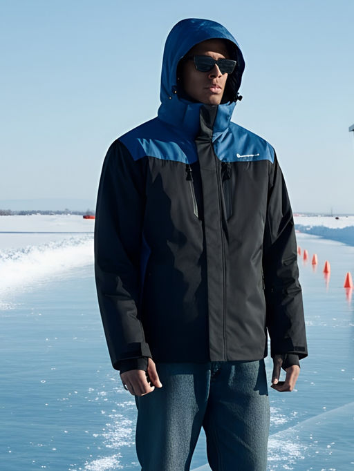 Горнолыжная куртка мужская зимняя черного цвета 7611Ch - Mtforce фото 23