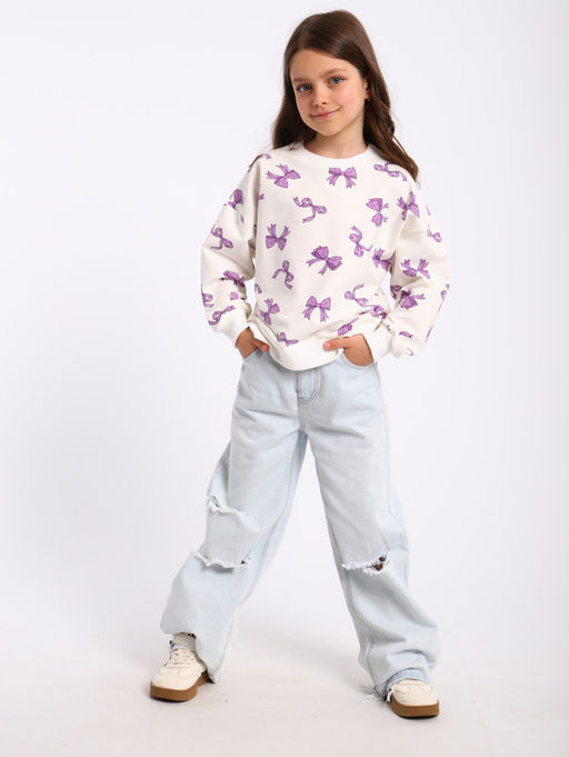 ДЖ063 Джемпер Бант - Милаша фото 2