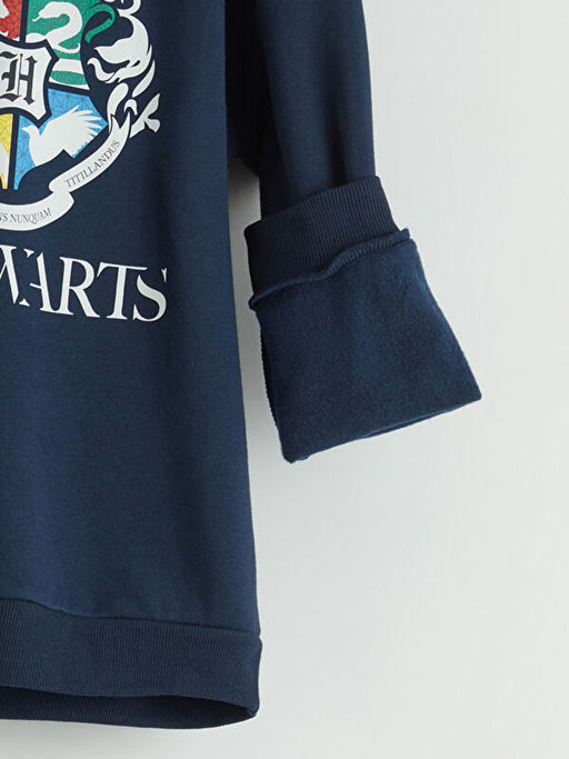Harry Potter Bask?l? Erkek ?ocuk Kal?n Sweatshirt