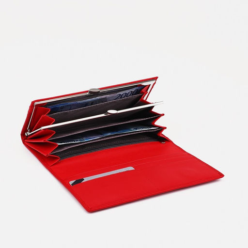 Кошелёк на магнитах, цвет красный - Simaland фото 3