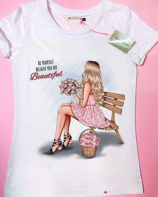 Эксклюзивная футболка Yana Pletneva упаковка плотный Zip пакет!