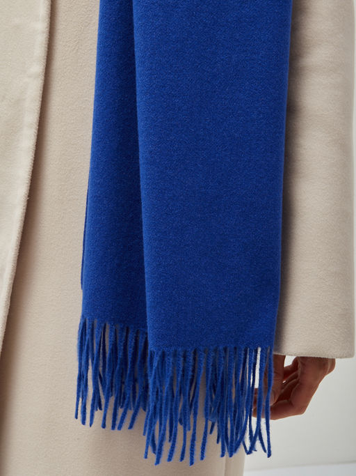 В составе шерсть ! теплый двусторонний палантин - Tantino фото 4