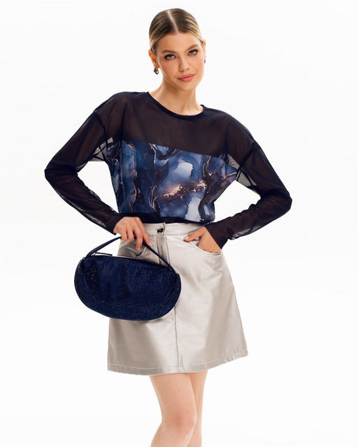 Лонгслив из сетки - Sahar art lab фото 7