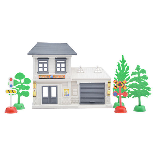 Железная дорога "Скорость" на батарейках, в коробке