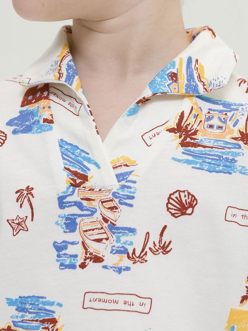 GFTP3317 футболка для девочек - Pelican фото 3