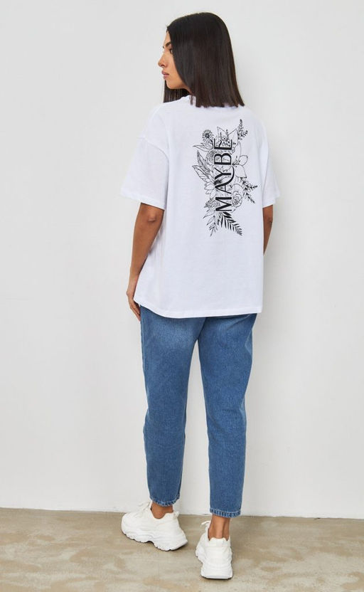 Футболка P412-067-818 white - Fine joyce фото 6