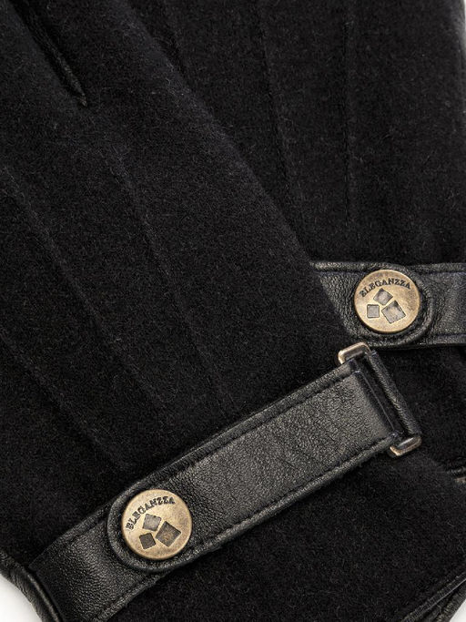 Перчатки мужские 100% ш TOUCH IS0161 black - Eleganzza фото 3