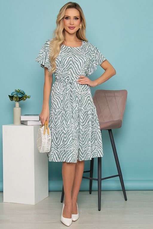 Платье Фантазия (нежная мята) П3479 - Lt collection фото 8