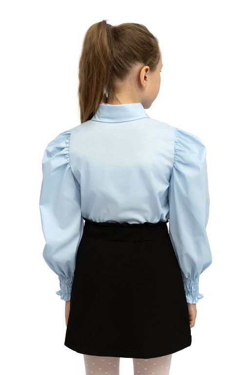 Блузка для девочки 61397 Голубой* 1050 Lets go - Let's go фото 3