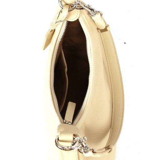 Сумка женская натуральная кожа GU 2066-55002, 1отд, плечевой ремень, молочный SALE 265754 - Adelia фото 8