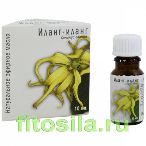 Иланг-иланг эфирное масло 10 мл, "МедикоМед"