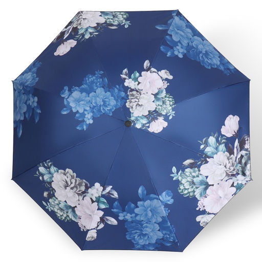 Зонт механический Пионы, эпонж, 4 сложения, 8 спиц, R = 48 см, цвет МИКС - Simaland фото 8