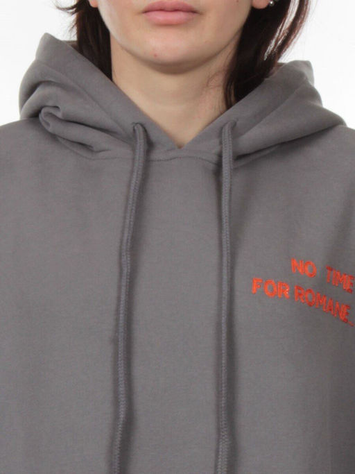 2620 GRAY Толстовка женская (85% хлопок, 10% полиэстер, 5% спандекс) - Fashion фото 4