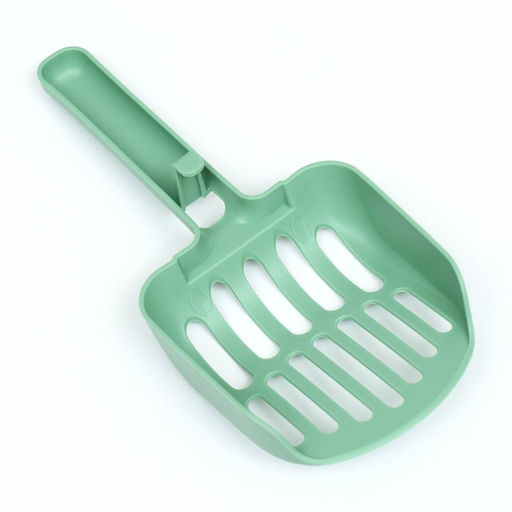 Туалет большой и совком, 61,5 х 44,5 х 22 см, зелёный - Пижон фото 7