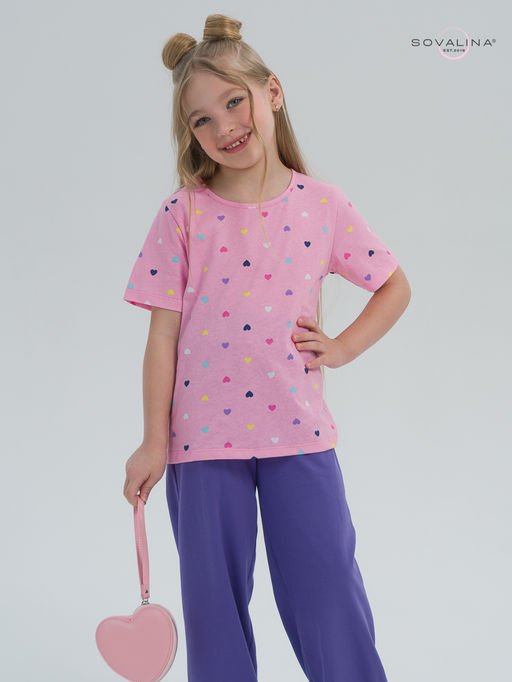 Костюм Лето цветные сердечки-верипери - Sovalina фото 3