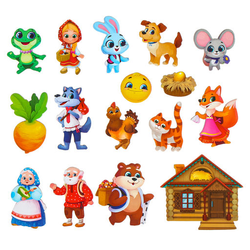 Магниты Любимые сказки - Лесная мастерская фото 4