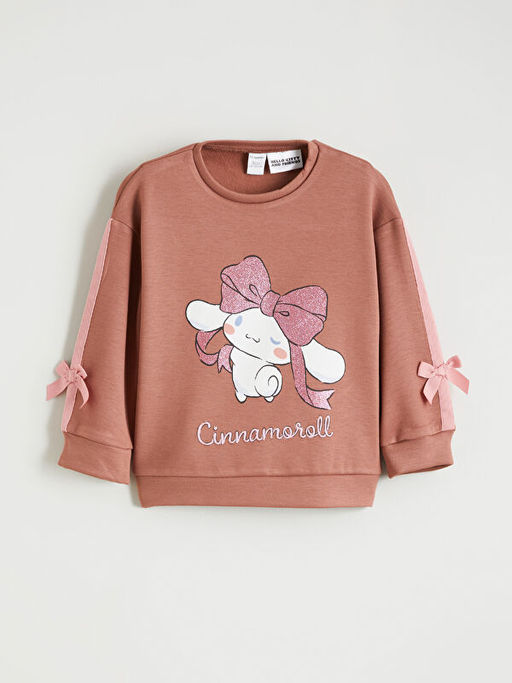 Cinnomoroll Bask?l? K?z ?ocuk Sweatshirt ve E?ofman Alt