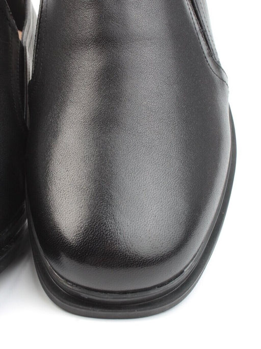 03-DCO100-1P BLACK Лоферы женские (натуральная кожа)