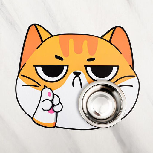 Коврик под миску Поставь миску на место, 32х27 см - Пушистое счастье фото 2