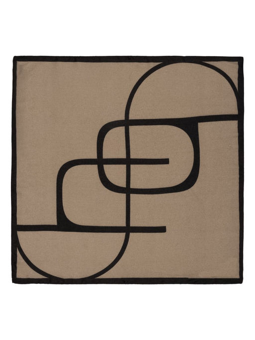 Платок жен. виск+шерсть 68х68 LG33-586-16