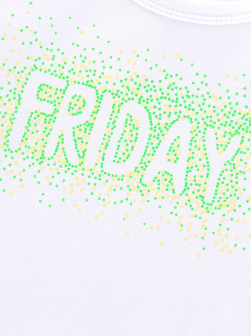 Футболка для девочки	 UD 2719 белый - Mini maxi фото 5