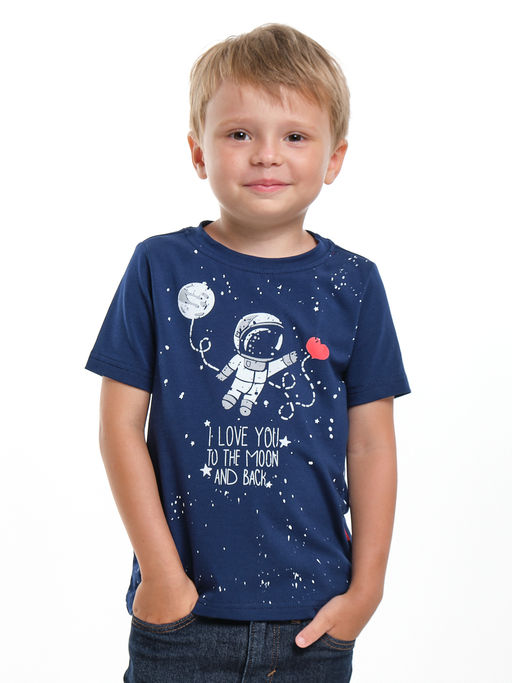 Футболка с принтом UD 0787 темн.бирюза - Mini maxi фото 7