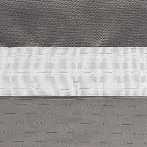 Штора портьерная «Этель. Штрихи», серая, 145×265 см