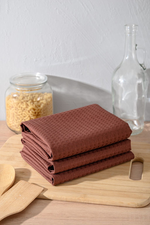 Набор вафельных полотенец в подарочной упаковке