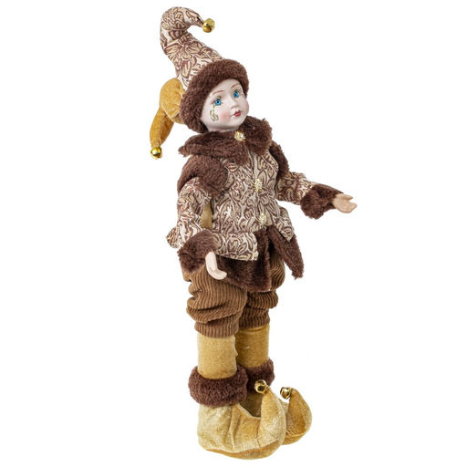 Игрушка мягконабивная "Клоун" (музыкальный), L19 W15 H49 см