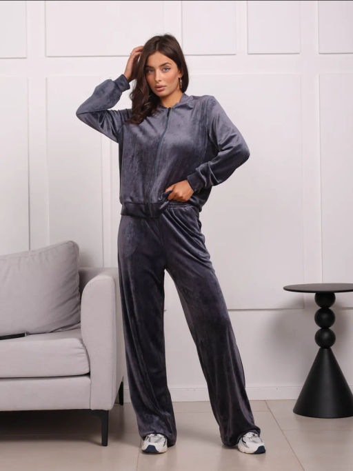 Костюм женский Кэт-5 Графит (мрамор) - Modamica фото 4