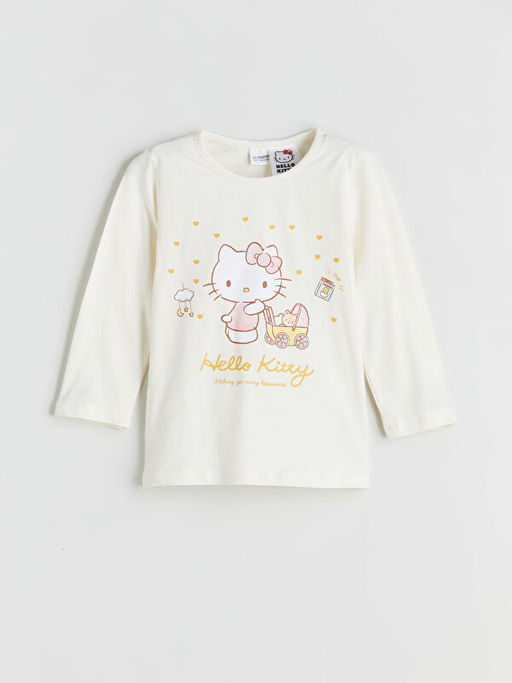 Hello Kitty Bask?l? K?z ?ocuk Pijama Tak?m