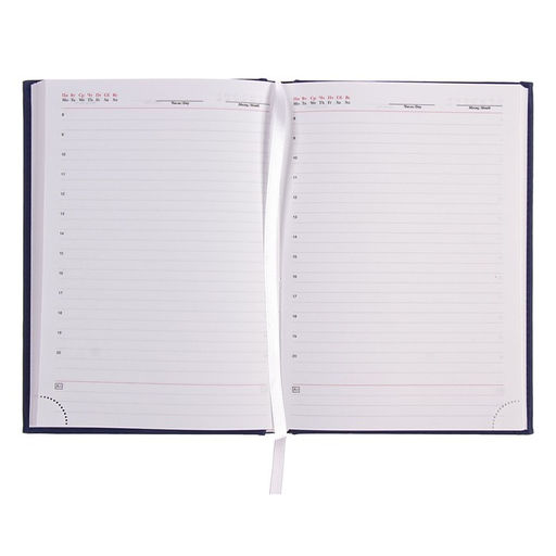 Ежедневник недатированный Calligrata. Vivella, А5, 160 листов, кожзам, тёмно-синий