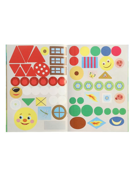 Цена за 3 шт. Книжка с наклейками "Сказки", 16 стр