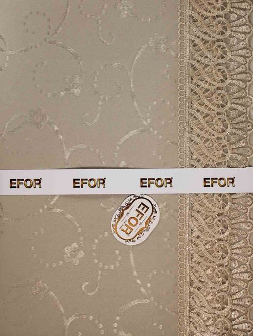 Скатерть EFOR 160x220 KDK BORDO бордовый  фото 3