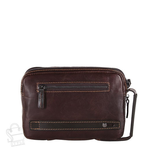 Клатч мужской кожаный 4038TR d.brown Tough Ruder в Новосибирске