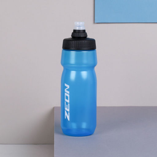 Бутылка для воды велосипедная ZEON WB230 гоночная, клапан NEW кэмэлбак, пищевой hi-quality PP, 700ML цвет blue/уп100 - Галеонтрейд фото 3