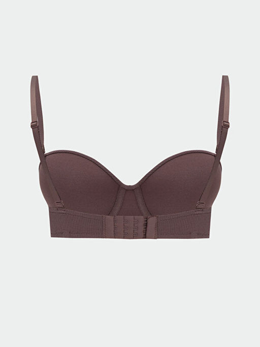 Balenli Dolgusuz D?z Straplez S?tyen