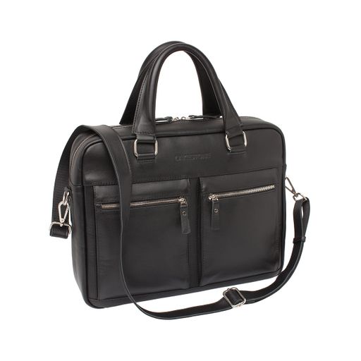 Деловая сумка для ноутбука Colston Black - Lakestone фото 3