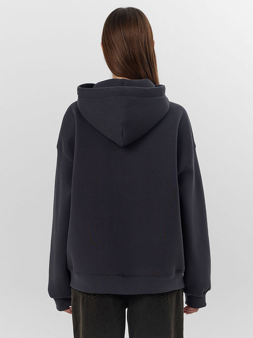 Толстовка женская серая с надписью The muse era - Mark formelle фото 2