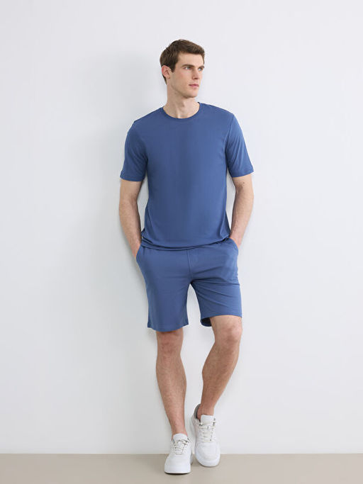 Bisiklet Yaka Erkek Penye Ti??rt