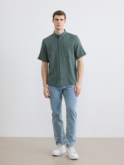 Regular Fit Poplin Erkek G?mlek