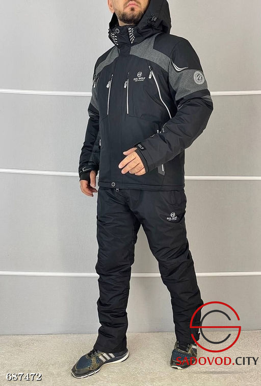 Мужской зимний горнолыжный костюм - Bruno фото 7