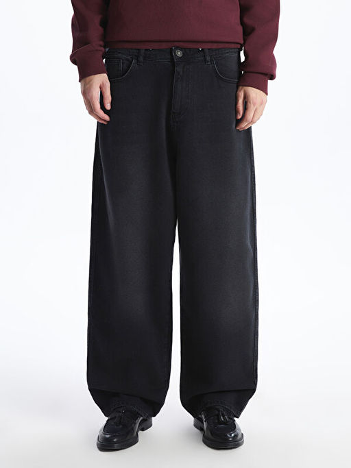 Super Baggy Fit Erkek Jean Pantolon