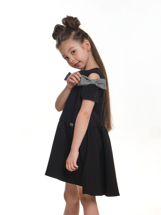 Платье черное для девочки UD 7452 черный - Mini maxi фото 2