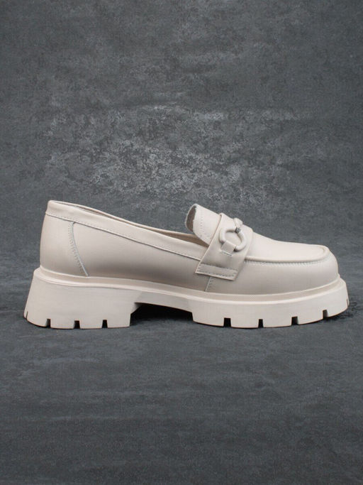 03-5921-2 BEIGE Полуботинки женские (натуральная кожа)