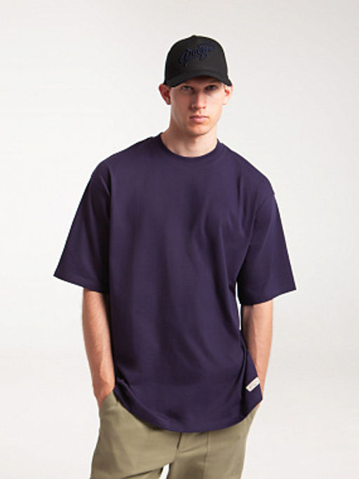 Футболка ЗАПОРОЖЕЦ Blank oversize VIOLET  фото 7
